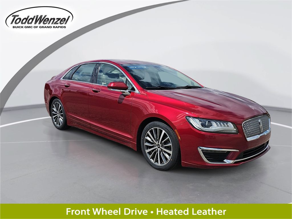 Ruby Red Metallic 2017 Lincoln MKZ Sedan Front-Wheel Drive 6-Speed Automatic