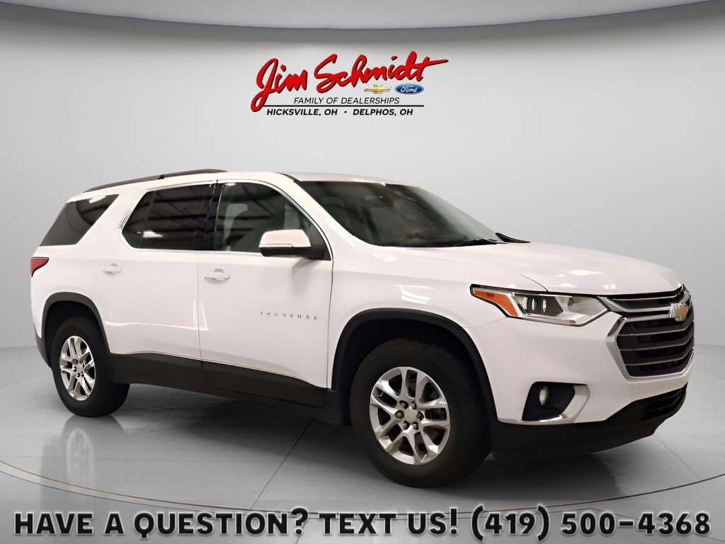 2021 Chevrolet Traverse Blanco (Summit White) SUV/Crossover Tracción delantera 9 velocidades Automática