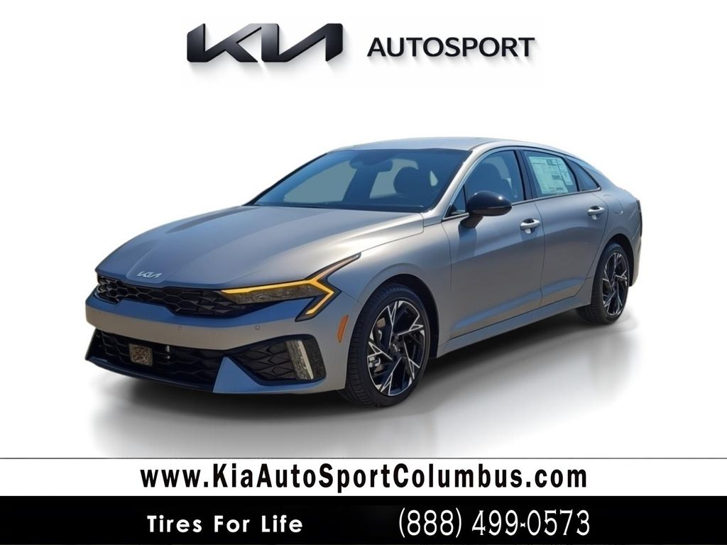 Steel Matte Gray 2026 Kia K5 GT-Line FWD Sedan Front-Wheel Drive 8-Speed Automatic