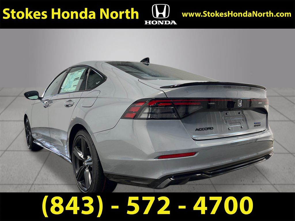 2026 Honda Accord Hybrid Sport-L Gray at Stokes Honda North
