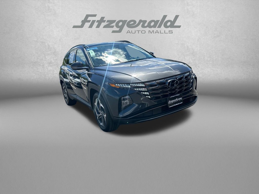 Portofino Gray 2022 Hyundai Tucson SUV / Crossover Front-Wheel Drive 8-Speed Automatic