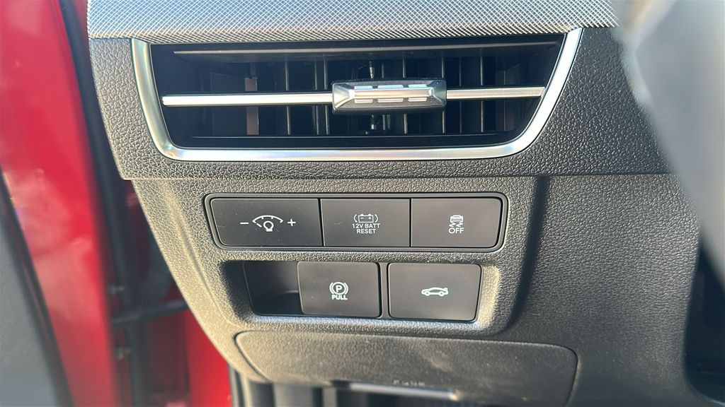 2025 Hyundai Sonata Hybrid SEL Red at DeMontrond Gulf Freeway