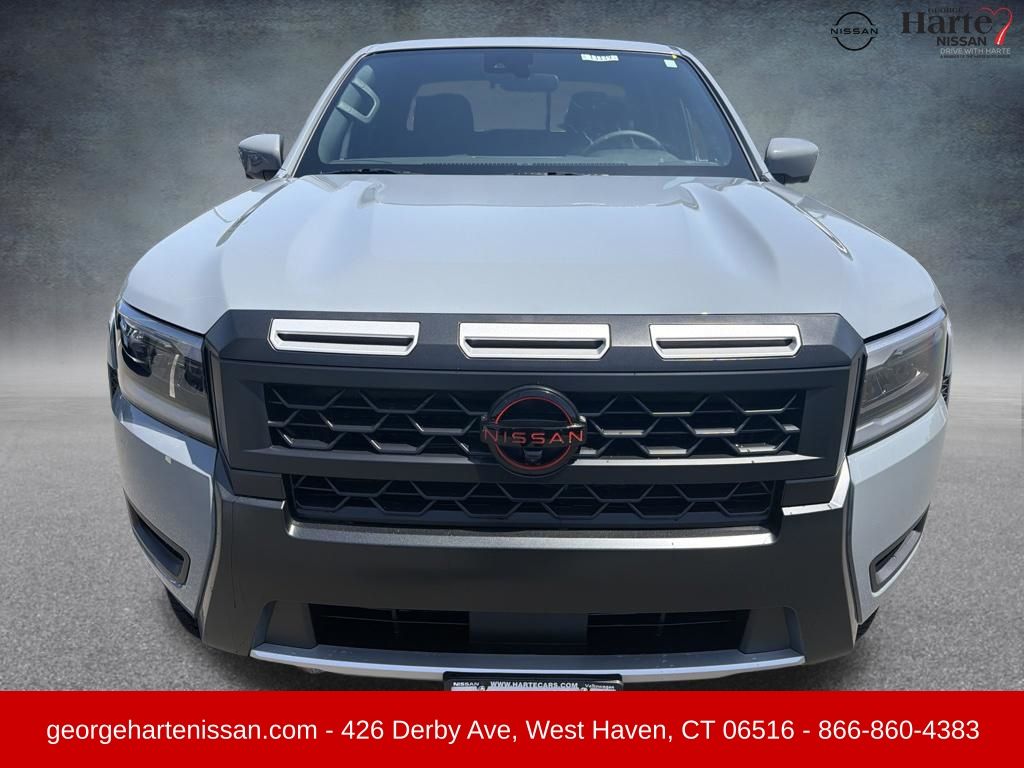 Boulder Gray 2026 Nissan Frontier Pickup Truck Four-Wheel Drive 9-Speed Automatic Overdrive