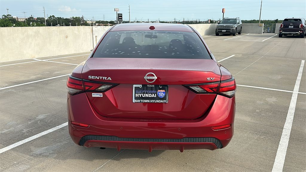 2024 Nissan Sentra SV Red at Classic Elite Chevrolet Sugar Land