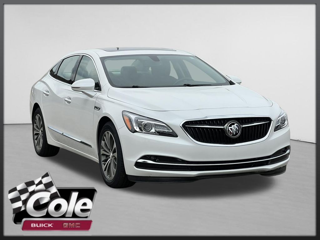White Frost Tricoat 2019 Buick LaCrosse Sedan All-Wheel Drive 9-Speed Automatic