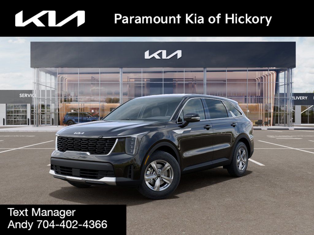 Black (Ebony) 2026 Kia Sorento SUV / Crossover Front-Wheel Drive 8-Speed Automatic