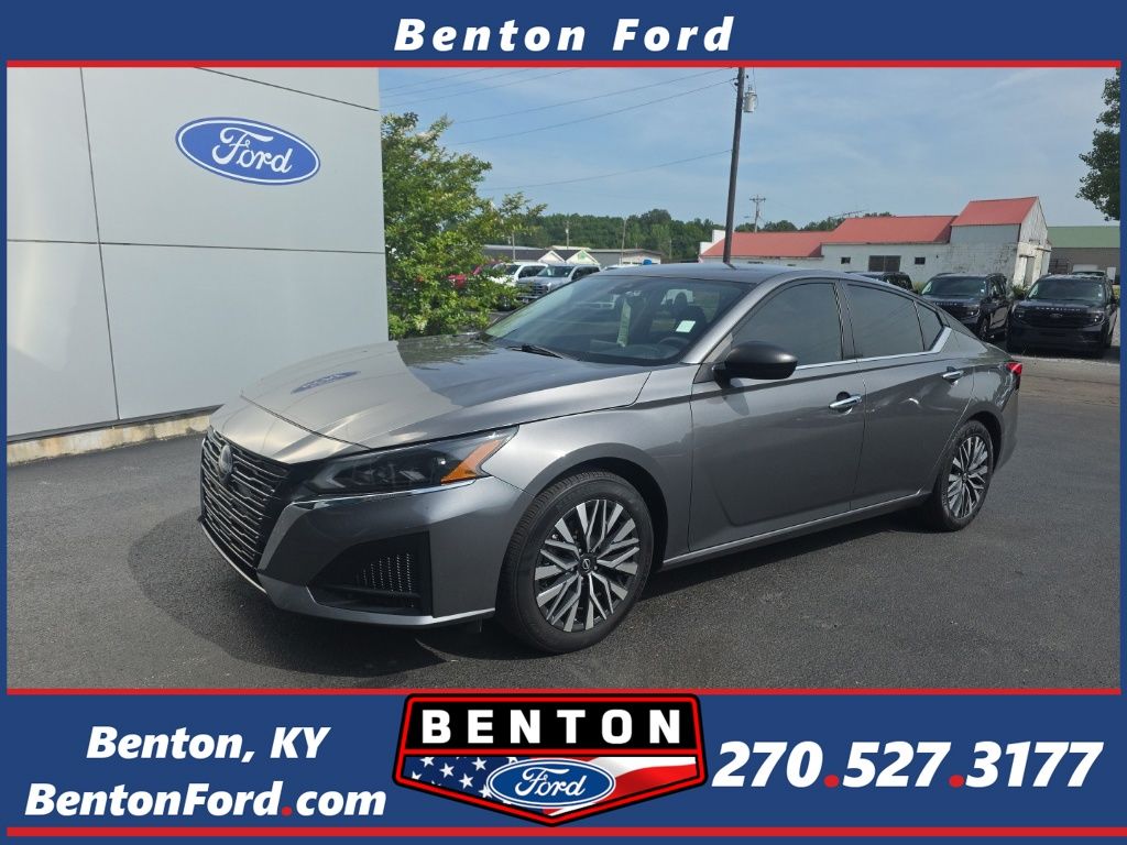 Gray (Gun Metallic) 2024 Nissan Altima Sedan Front-Wheel Drive Continuously Variable Transmission