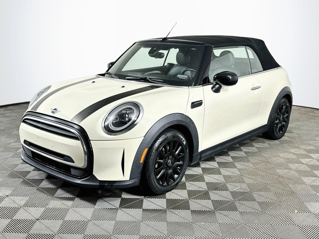 Pepper White 2022 MINI Cooper Convertible Front-Wheel Drive 7-Speed Automatic