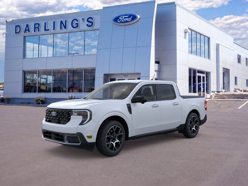 White Metallic 2026 Ford Maverick Pickup Truck All-Wheel Drive Continuously Variable Transmission