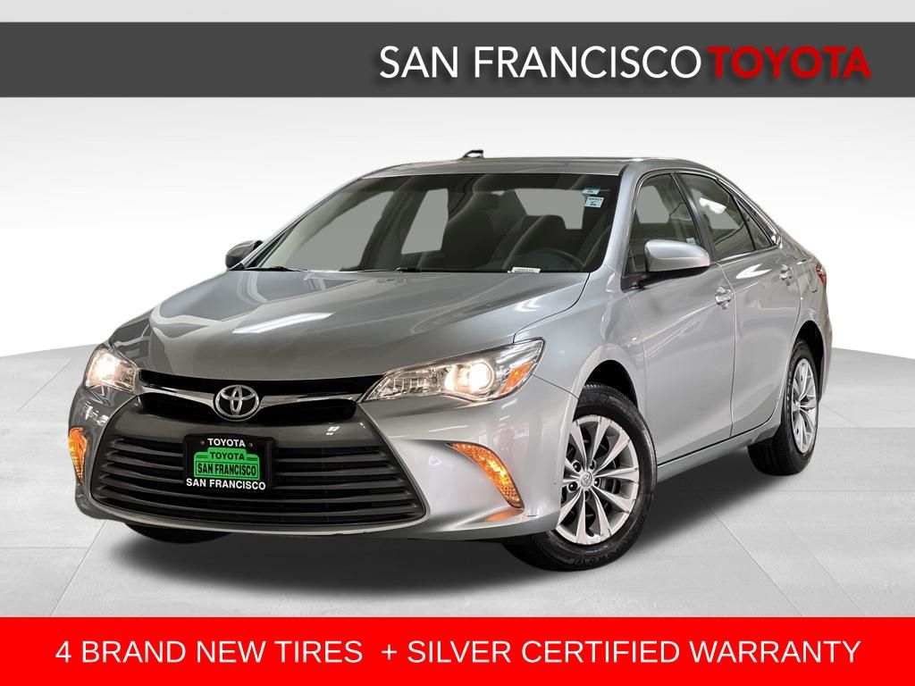 Celestial Silver Metallic 2016 Toyota Camry LE Sedan Front-Wheel Drive 6-Speed Automatic