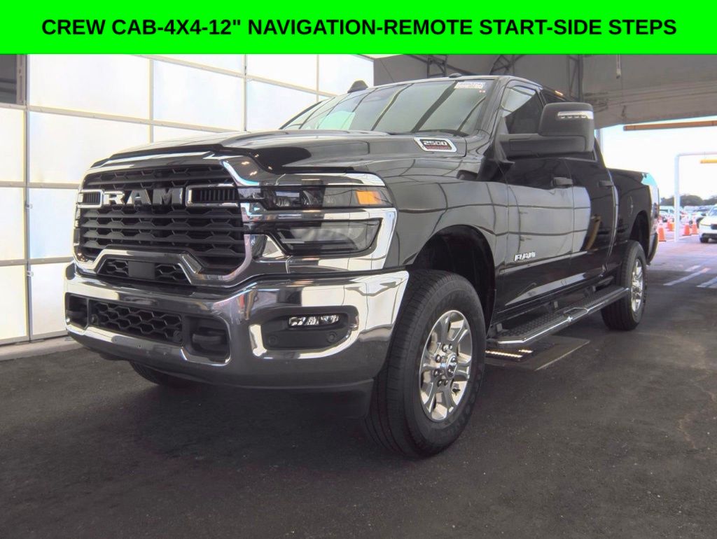 Diamond Black Crystal PC 2026 RAM 2500 Pickup Truck Four-Wheel Drive 8-Speed Automatic