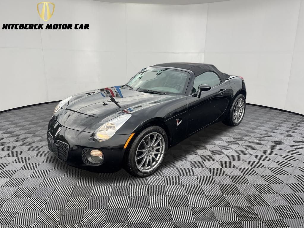 Mysterious (Black) 2007 Pontiac Solstice Convertible Rear-Wheel Drive 5-Speed Automatic