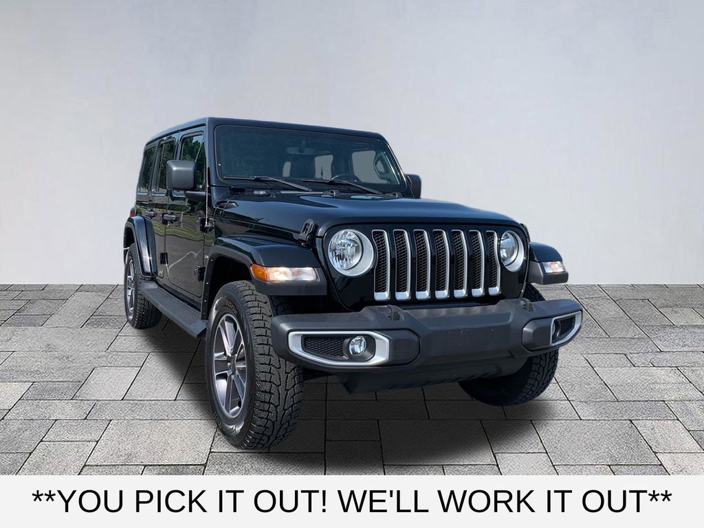 Black Clearcoat 2023 Jeep Wrangler SUV / Crossover Four-Wheel Drive 8-Speed Automatic