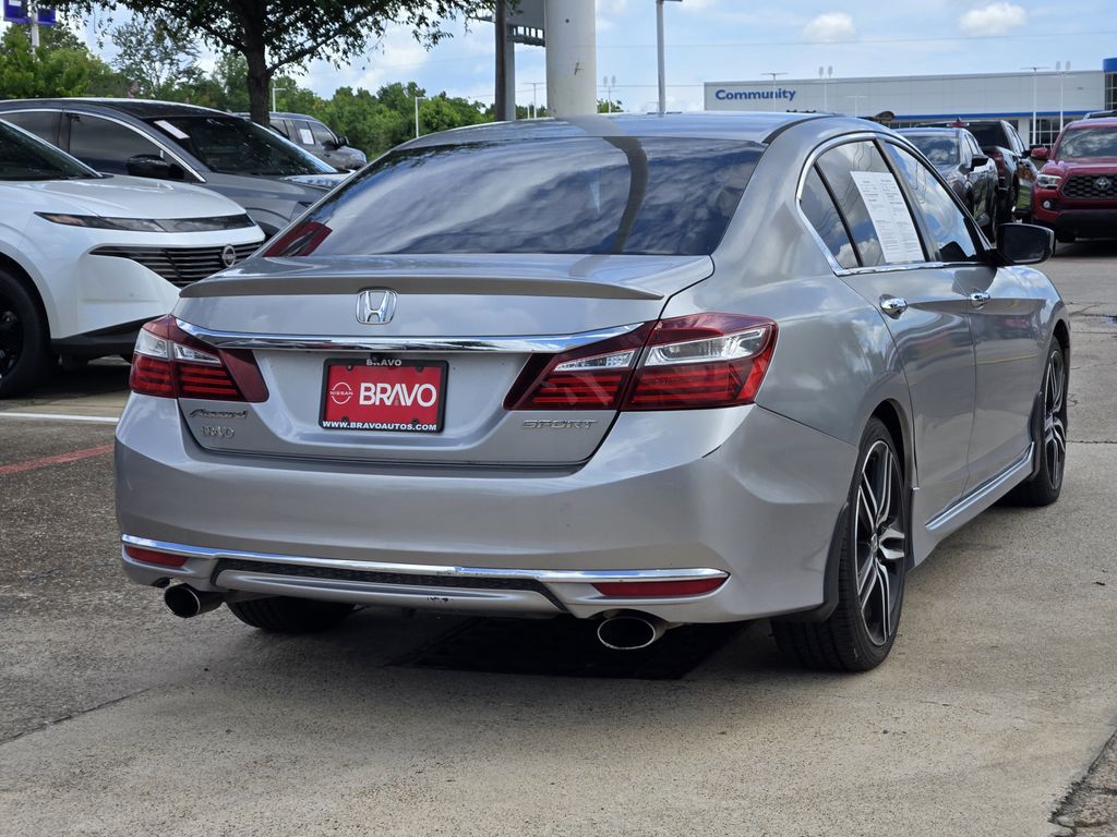 2017 Honda Accord Sport Silver at Genesis of Spring