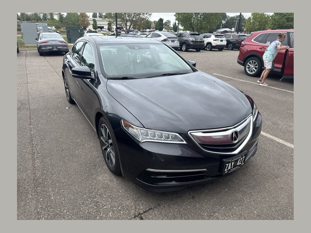 2015 Acura TLX Gris Sedán Tracción delantera 9 velocidades Automática