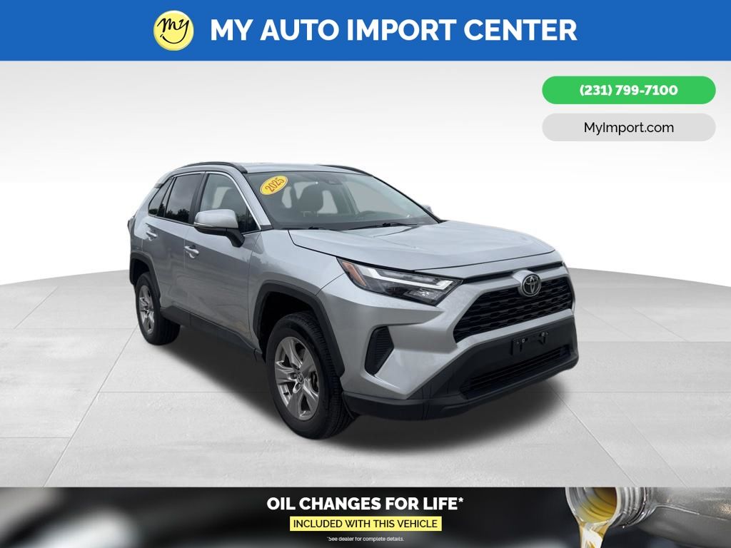 Silver Sky Metallic 2025 Toyota RAV4 SUV / Crossover All-Wheel Drive 8-Speed Automatic