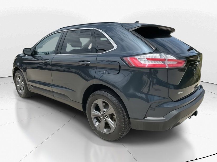 2022 Stone Blue Metallic Ford Edge SEL AWD SUV