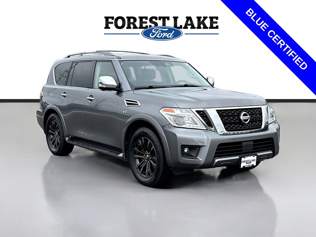Gray (Gun Metallic) 2020 Nissan Armada SUV / Crossover Four-Wheel Drive 7-Speed Automatic