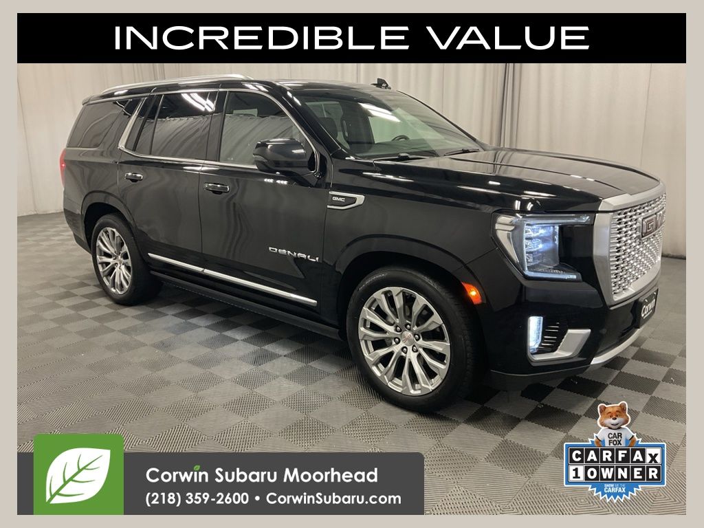 Onyx Black 2024 GMC Yukon SUV / Crossover Four-Wheel Drive