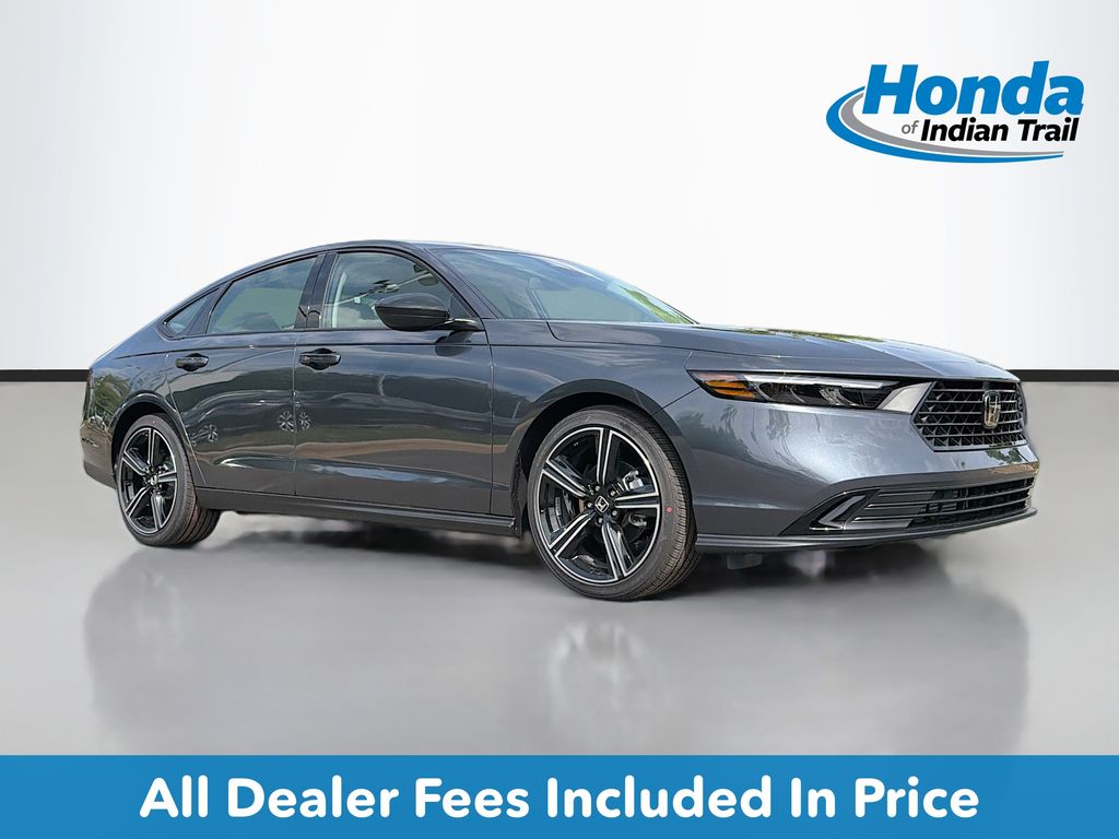 Meteorite Gray Metallic 2026 Honda Accord Sedan Front-Wheel Drive Continuously Variable Transmission