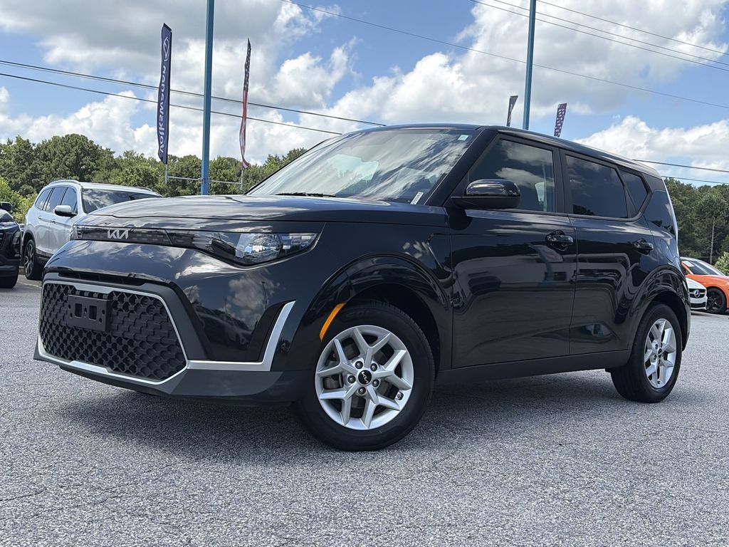 FUSION BLACK 2024 Kia Soul SUV / Crossover Front-Wheel Drive Continuously Variable Transmission