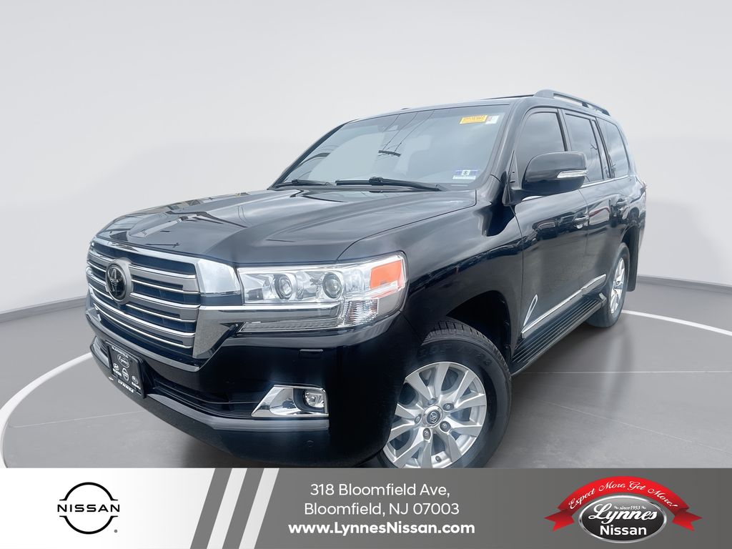 Black 2019 Toyota Land Cruiser SUV / Crossover All-Wheel Drive 8-Speed Automatic