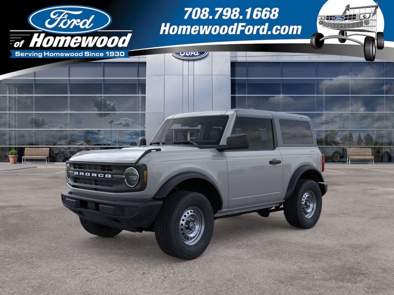 Avalanche Gray 2026 Ford Bronco SUV / Crossover Four-Wheel Drive Automatic