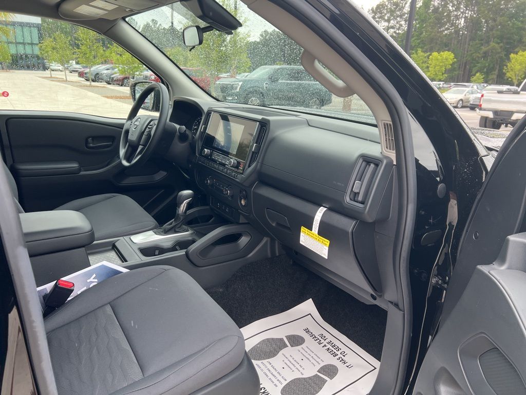 2025 Super Black Nissan Frontier S RWD Truck