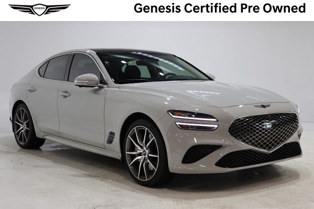 Vatna Gray 2026 Genesis G70 Sedan All-Wheel Drive 8-Speed Automatic
