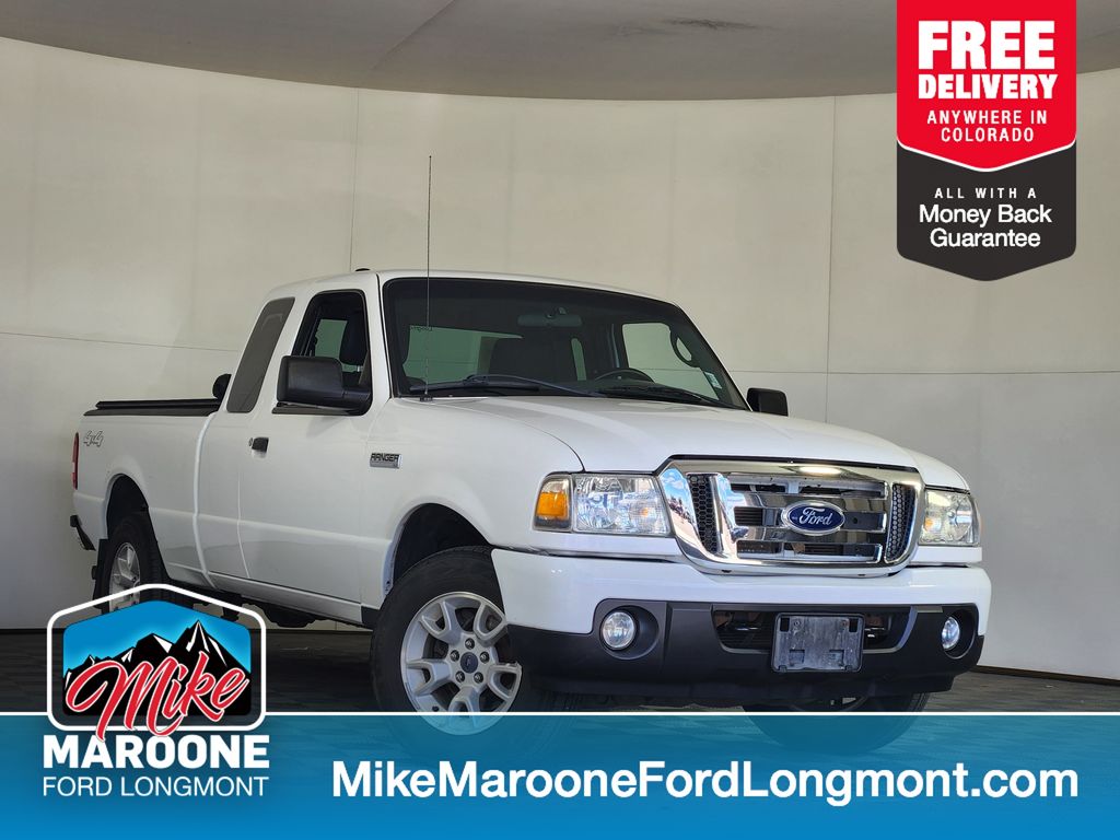 Oxford White 2011 Ford Ranger Pickup Truck Four-Wheel Drive 5-Speed Automatic Overdrive