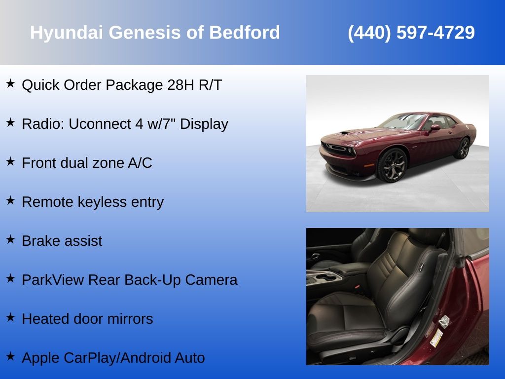 Used 2019 Dodge Challenger R/T For Sale in Bedford, OH