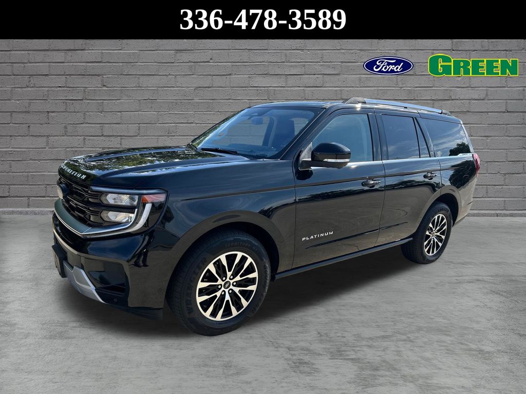 Black Metallic 2025 Ford Expedition SUV / Crossover Four-Wheel Drive Automatic