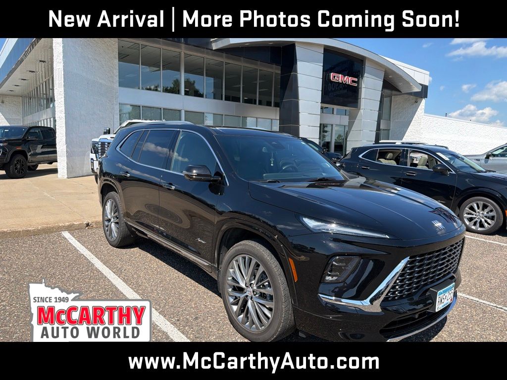 Black (Ebony Twilight Metallic) 2025 Buick Enclave SUV / Crossover Four-Wheel Drive 8-Speed Automatic