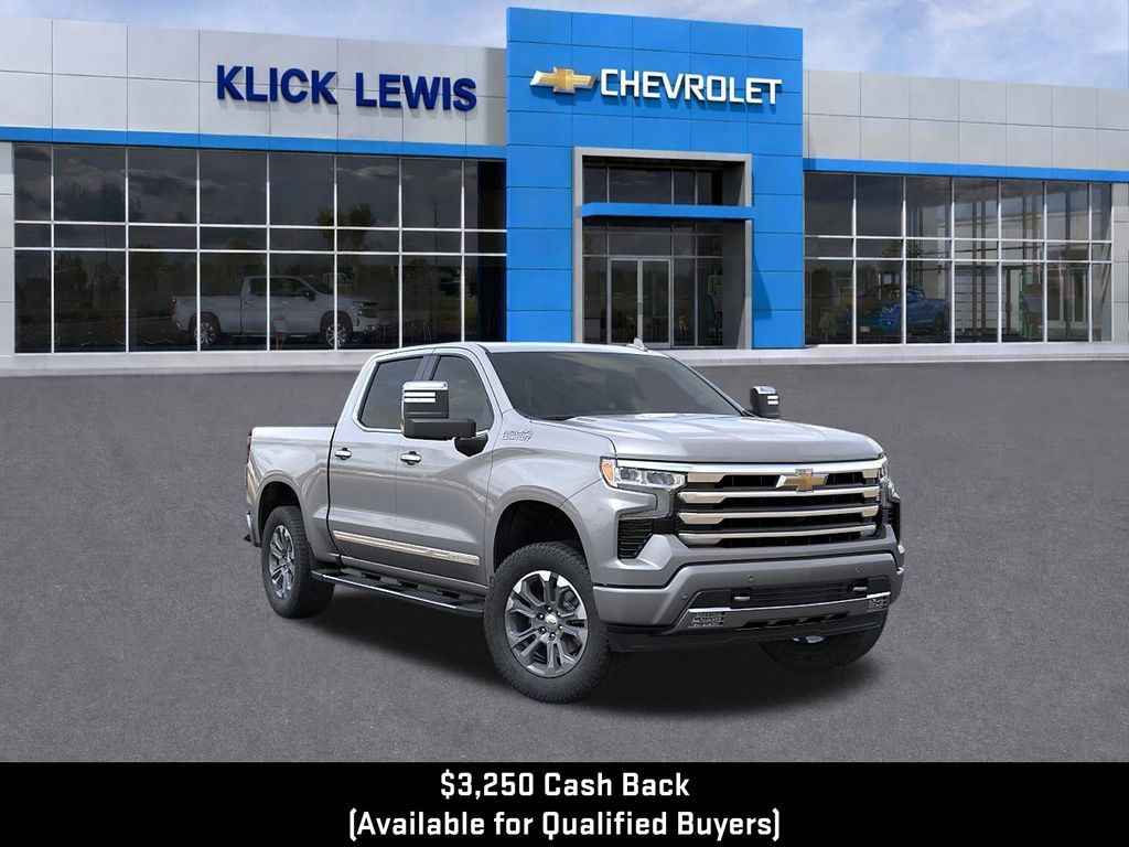 Sterling Gray Metallic 2026 Chevrolet Silverado 1500 Pickup Truck Four-Wheel Drive Automatic
