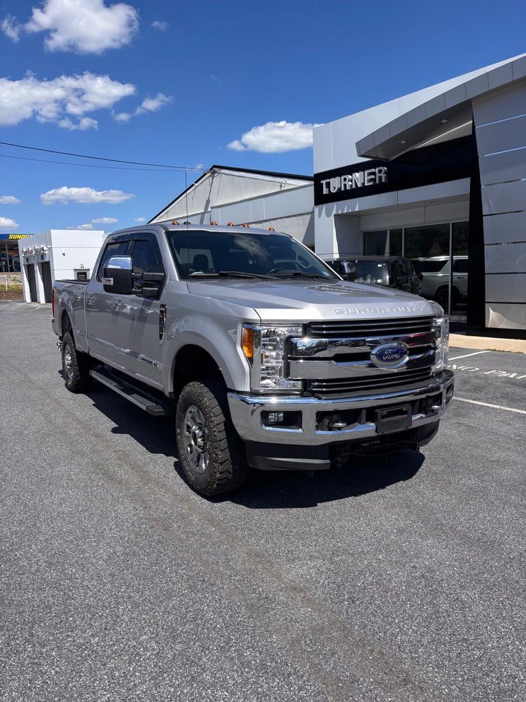 Ingot Silver 2017 Ford F-350 Super Duty Pickup Truck Four-Wheel Drive 6-Speed Automatic