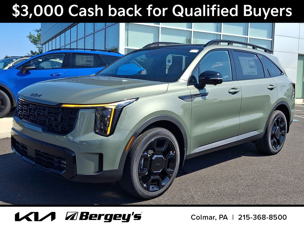 Jungle Green 2026 Kia Sorento SUV / Crossover All-Wheel Drive 8-Speed Dual Clutch