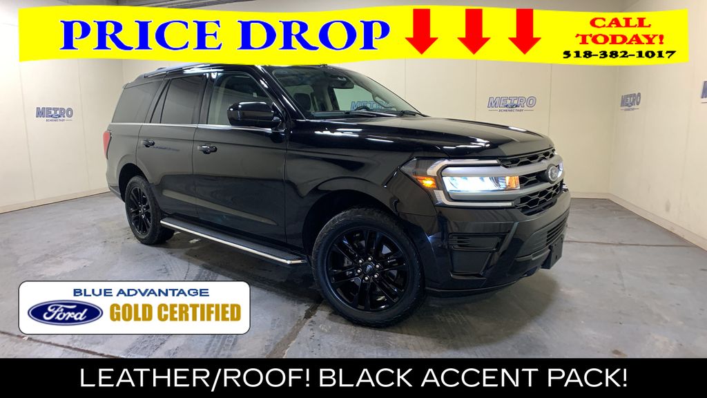 Black Metallic 2023 Ford Expedition SUV / Crossover Four-Wheel Drive Automatic