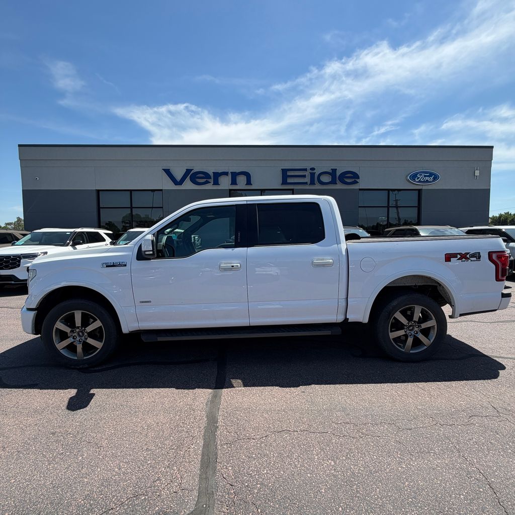 Oxford White 2015 Ford F-150 Pickup Truck Four-Wheel Drive 6-Speed Automatic