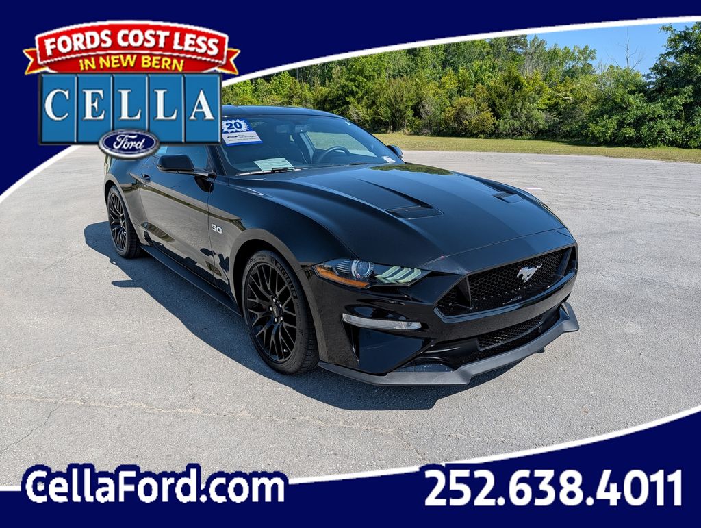 Shadow Black 2020 Ford Mustang GT Coupe RWD Coupe Rear-Wheel Drive Automatic