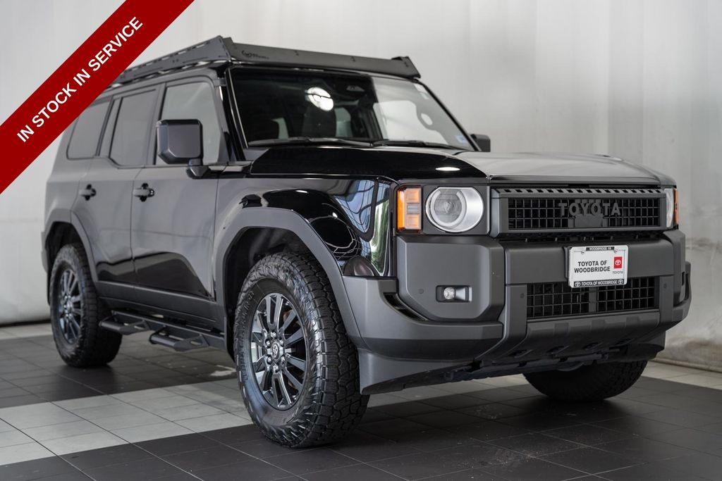 Black 2025 Toyota Land Cruiser SUV / Crossover Four-Wheel Drive 8-Speed Automatic