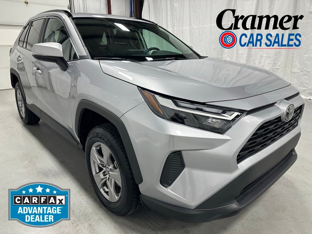 Silver Sky Metallic 2025 Toyota RAV4 SUV / Crossover All-Wheel Drive 8-Speed Automatic