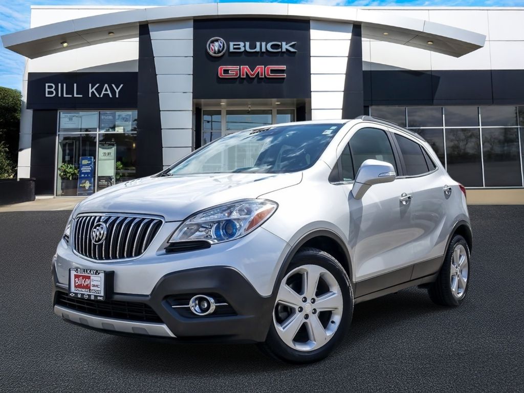 Quicksilver Metallic 2016 Buick Encore Convenience FWD SUV / Crossover Front-Wheel Drive 6-Speed Automatic Overdrive