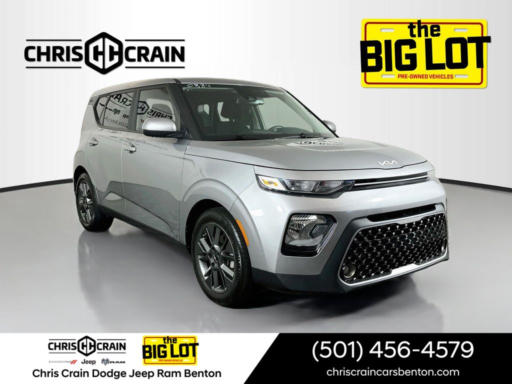 Steel Gray 2022 Kia Soul SUV / Crossover Front-Wheel Drive Continuously Variable Transmission