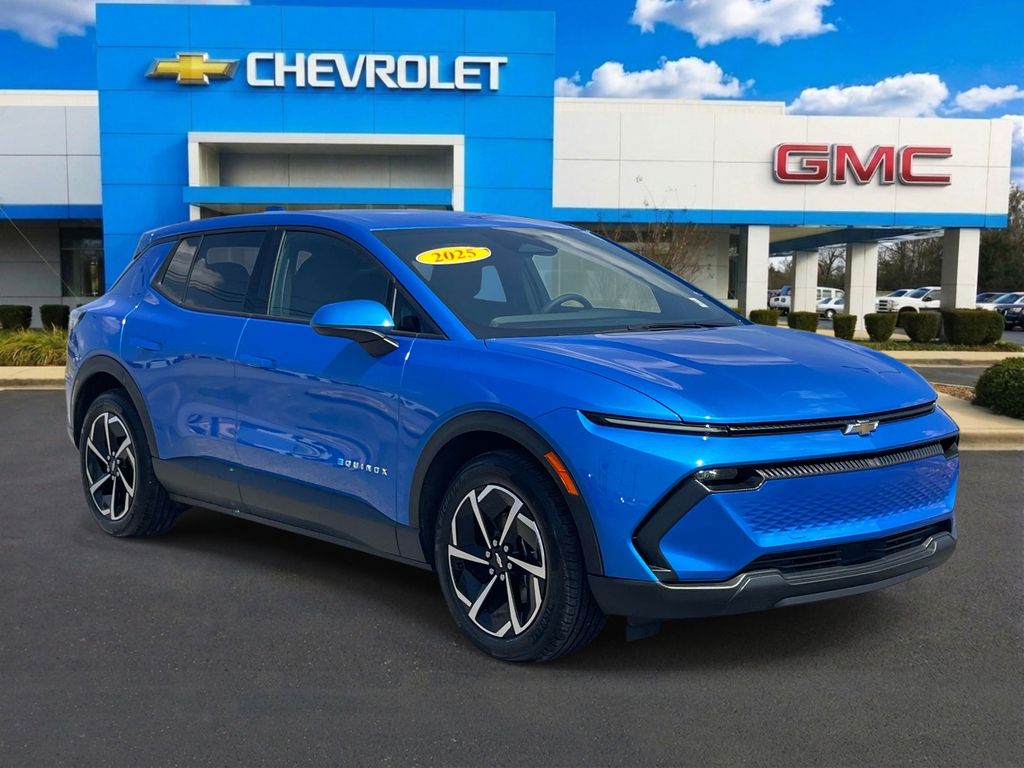 Riptide Blue Metallic 2025 Chevrolet Equinox EV SUV / Crossover Front-Wheel Drive 1-Speed Automatic