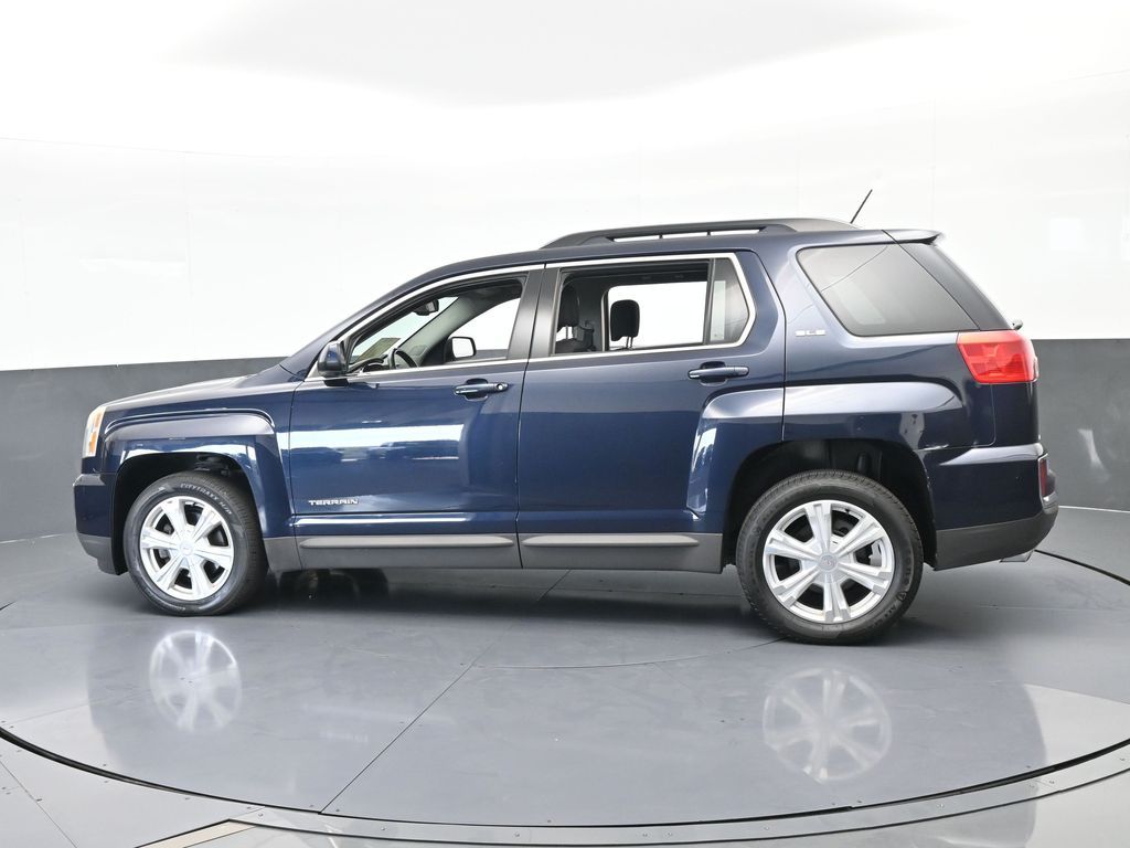 Used 2017 Dark Sapphire Blue Metallic GMC SLE-2 image 3