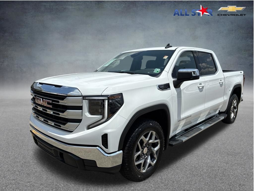 Summit White 2025 GMC Sierra 1500 Pickup Truck Four-Wheel Drive Automatic