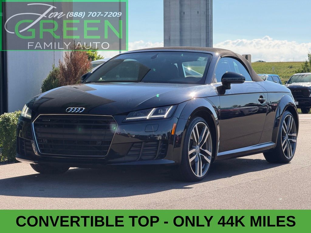 Black Metallic 2016 Audi TT Convertible All-Wheel Drive 6-Speed Automatic