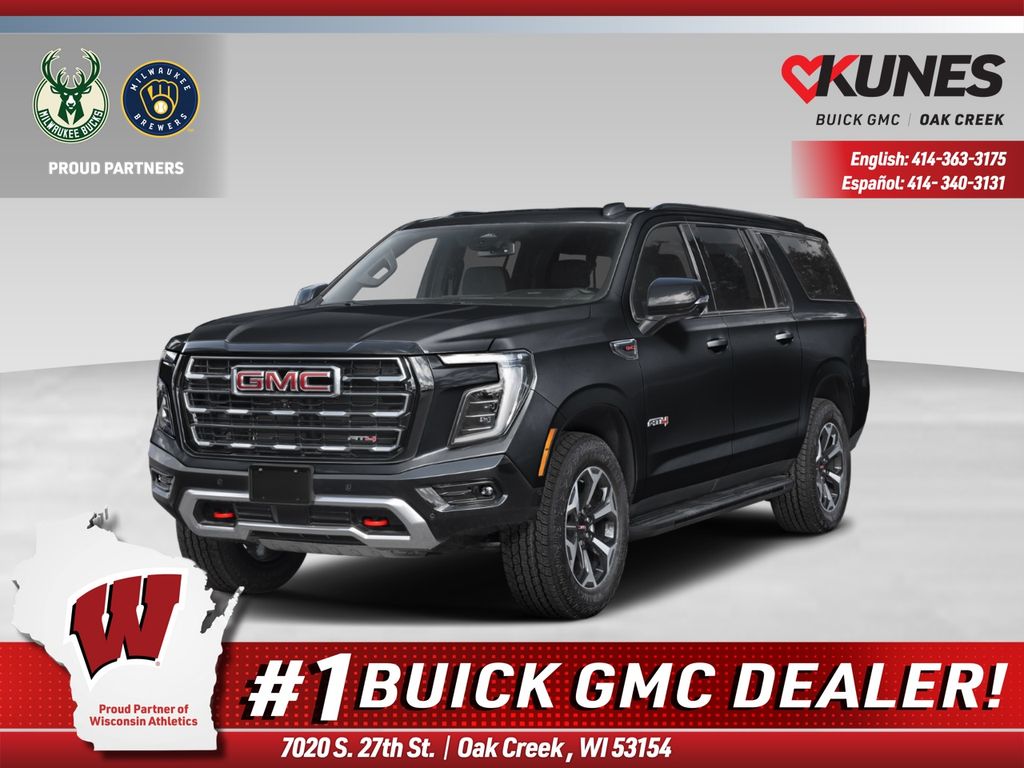 Onyx Black 2026 GMC Yukon XL SUV / Crossover Four-Wheel Drive