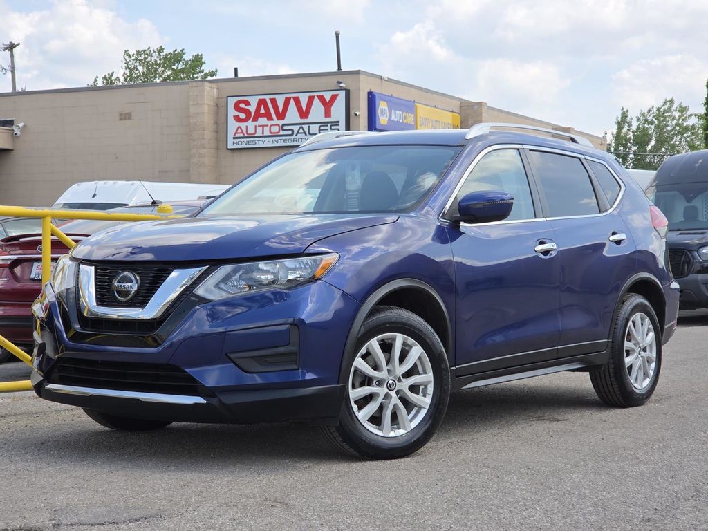 Caspian Blue Metallic 2020 Nissan Rogue SUV / Crossover Front-Wheel Drive Continuously Variable Transmission