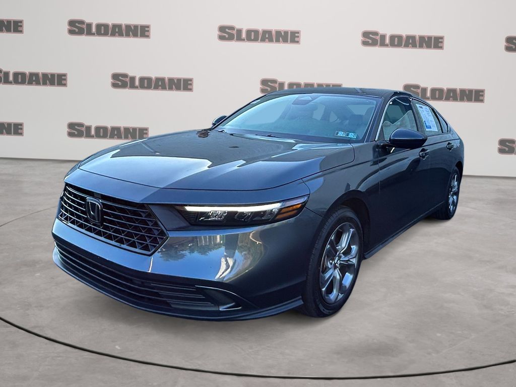 Meteorite Gray Metallic 2024 Honda Accord Sedan Front-Wheel Drive Continuously Variable Transmission